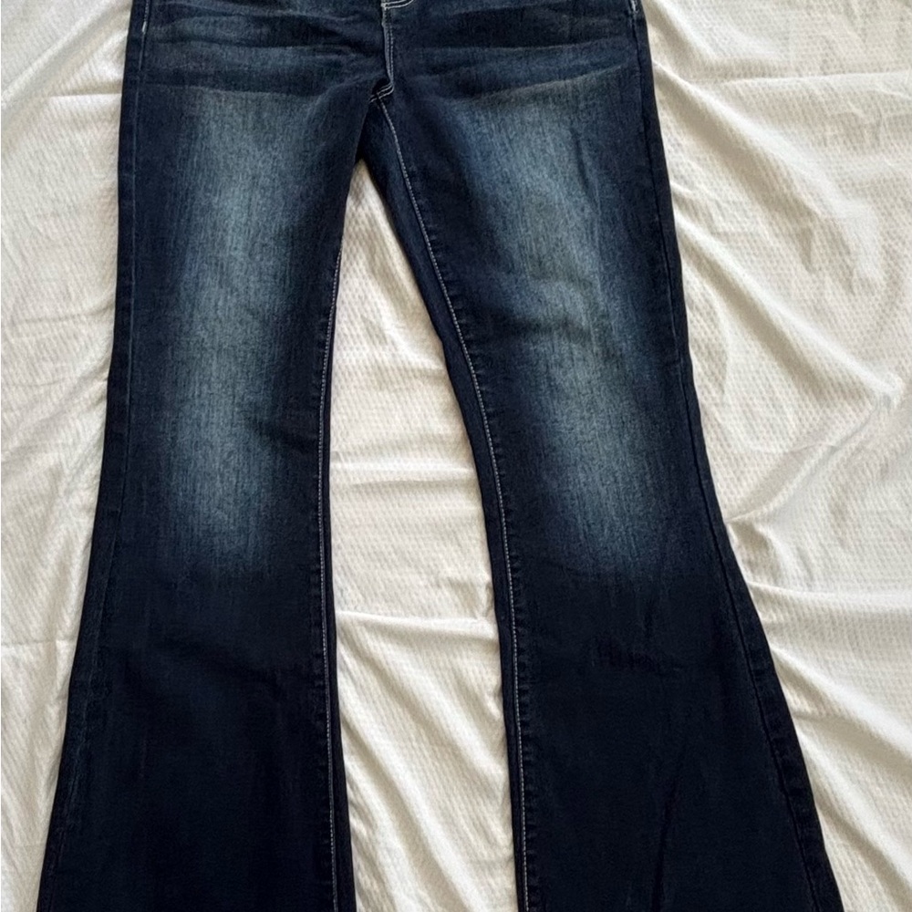 YMI Dark Blue Flare Women's Jeans